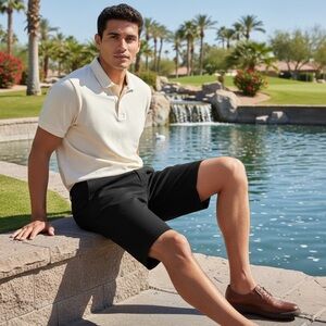 ⭐️ Lululemon Commission Short Slim Warpstreme 9” – Men’s 34 – Black